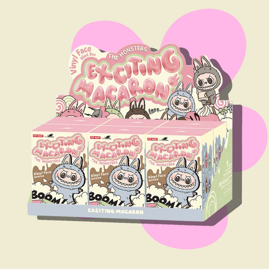 Pop Mart Labubu The Monsters Tasty Macarons Vinyl BLIND BOX - Brelok